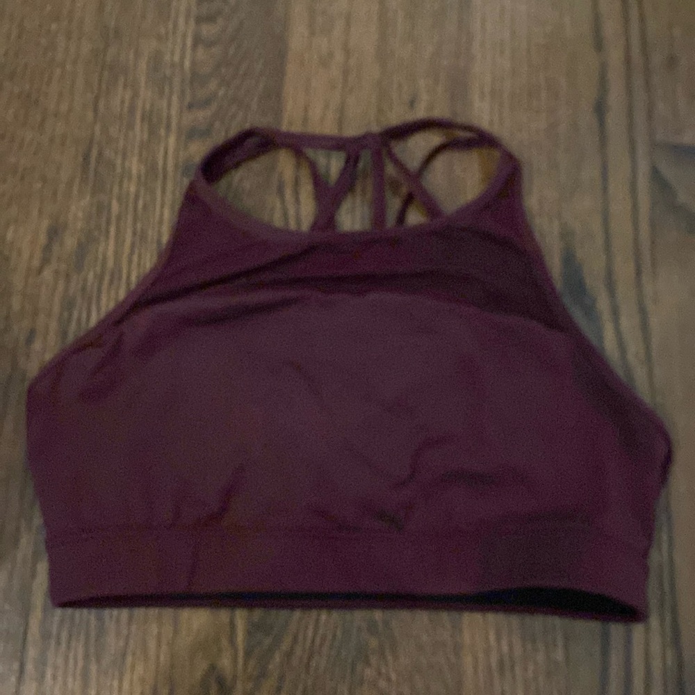 Gap Fit Burgundy Sports Bra